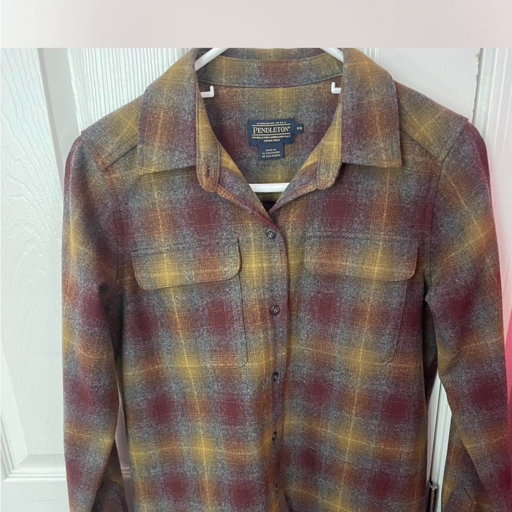 Pendleton Multicolor Plaid Wool Shirt
